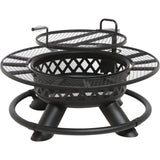 Big Horn King Ranch 47" Fire Pit w/Cooking Grate