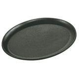 Lodge 13.25 x 10 Inch Oval Cast Iron Serving Griddle