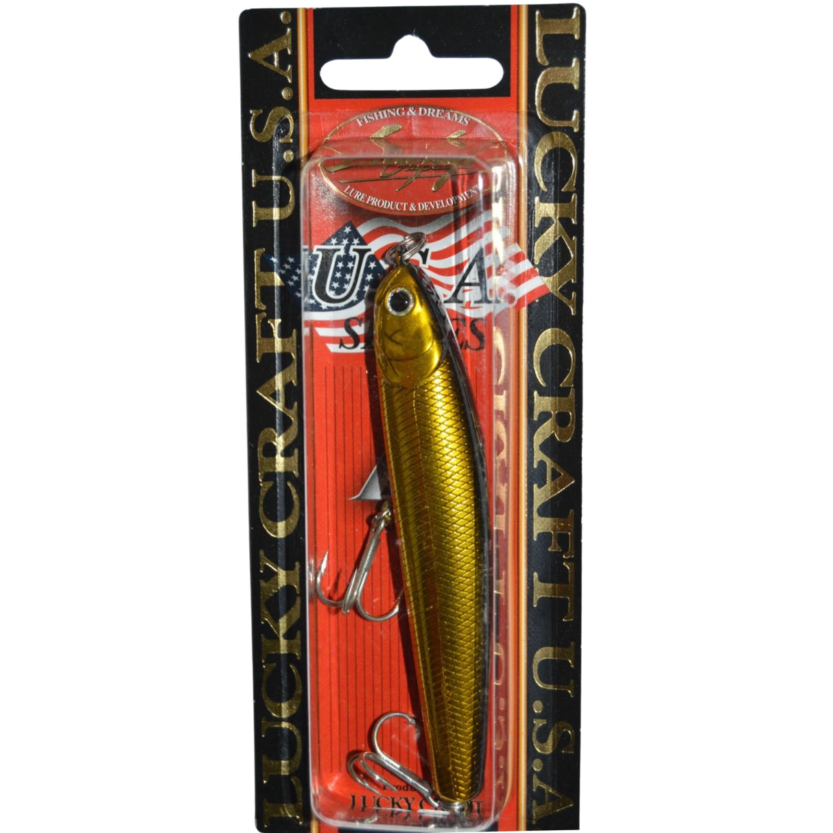 Lucky Craft U.S.A. Wander 95 Sinking 3-3/4" Kinkuro