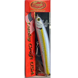 Lucky Craft U.S.A. Wander 95 Sinking 3-3/4"  Zebra MS Chart Shad