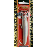 Lucky Craft U.S.A. Wander 95 Sinking 3-3/4" Laser Pearl