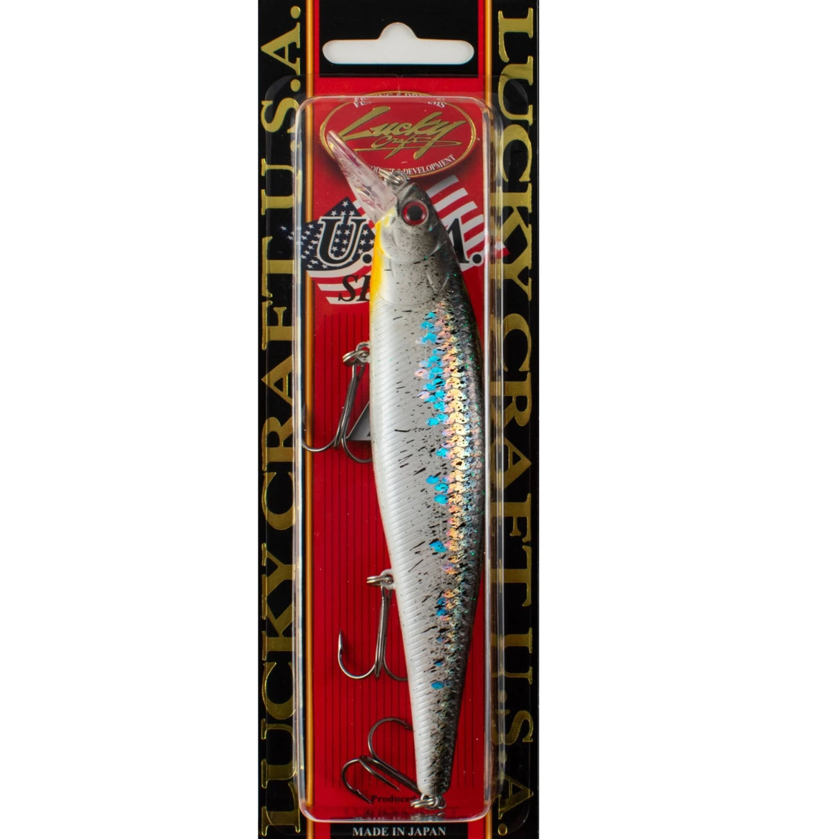 Lucky Craft U.S.A. Pointer 128 SP Crack Black 5"