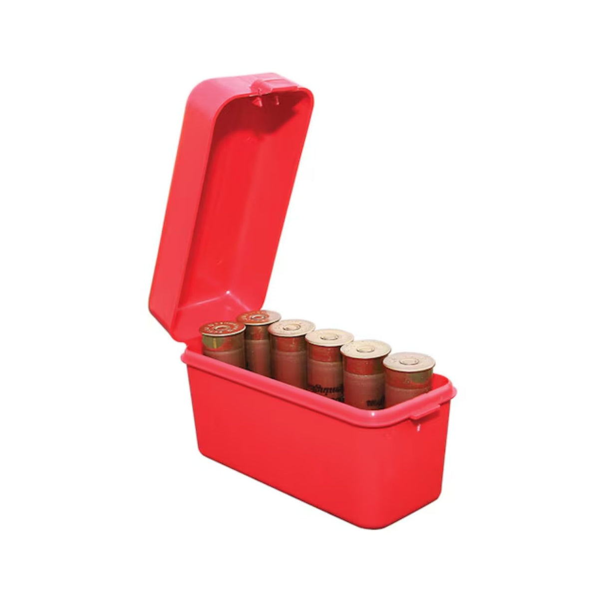 MTM Flip Top Shotshell Box 12 Gauge 2-3/4", 3" 10-Round Plastic Red S-10-30