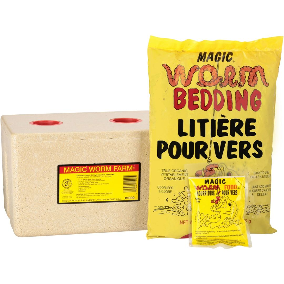 Magic Worm Farm with Magic Bedding