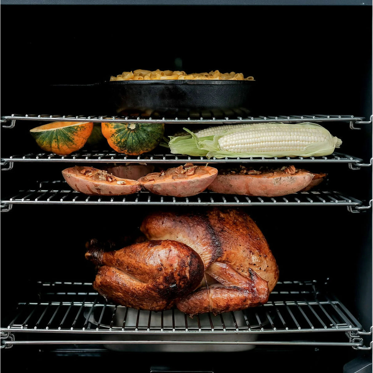 Masterbuilt 40 in. Digital Charcoal Smoker in Gray
