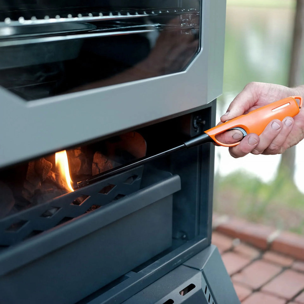 Masterbuilt 40 in. Digital Charcoal Smoker in Gray