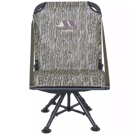Millennium G450 Ground Blind Chair - 4 Leg  - Bottomland Camo