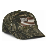Mossy Oak Country DNA Camo USA Flag Hat