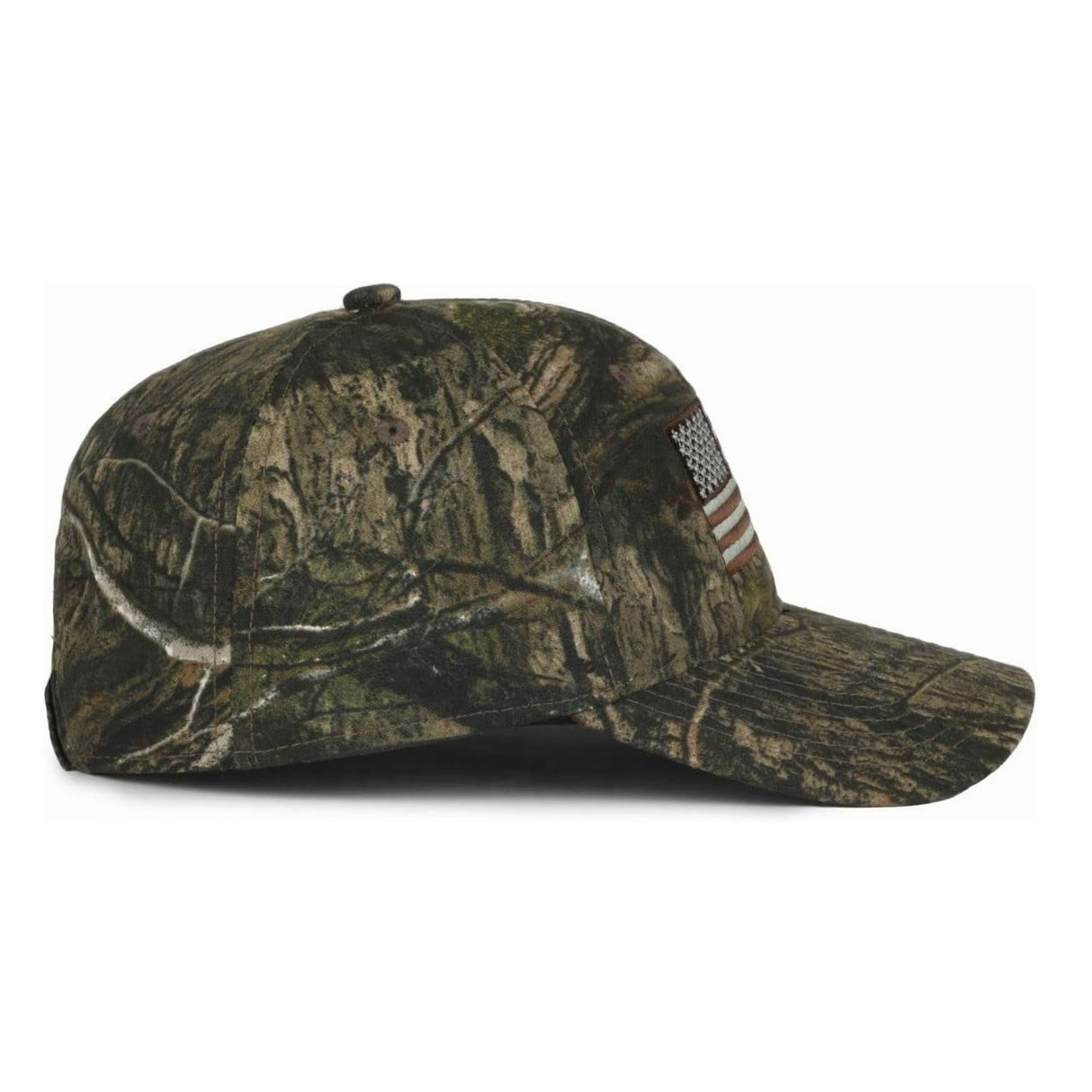 Mossy Oak Country DNA Camo USA Flag Hat