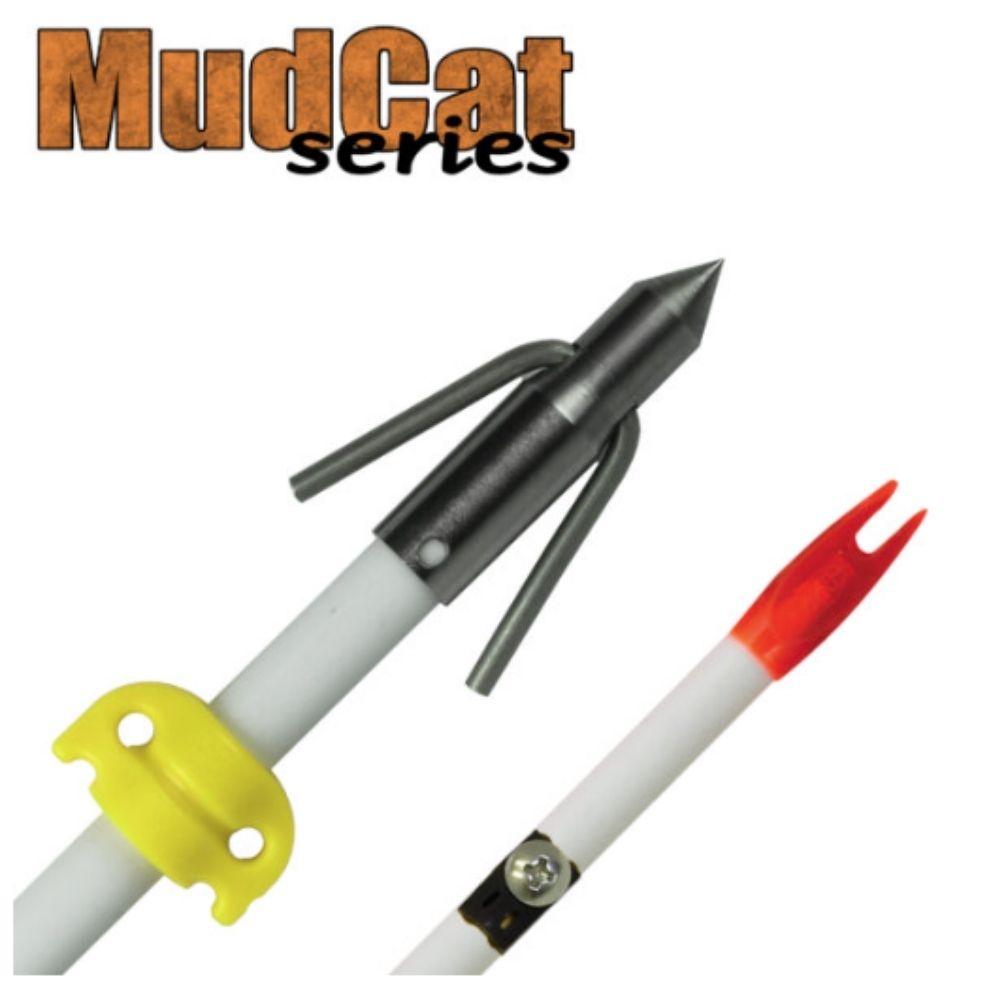 MudCat Fish Buster Bowfishing Arrow & AMS EverGlide Safety Slide