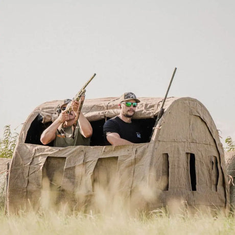 Muddy The Bale Ground Blind