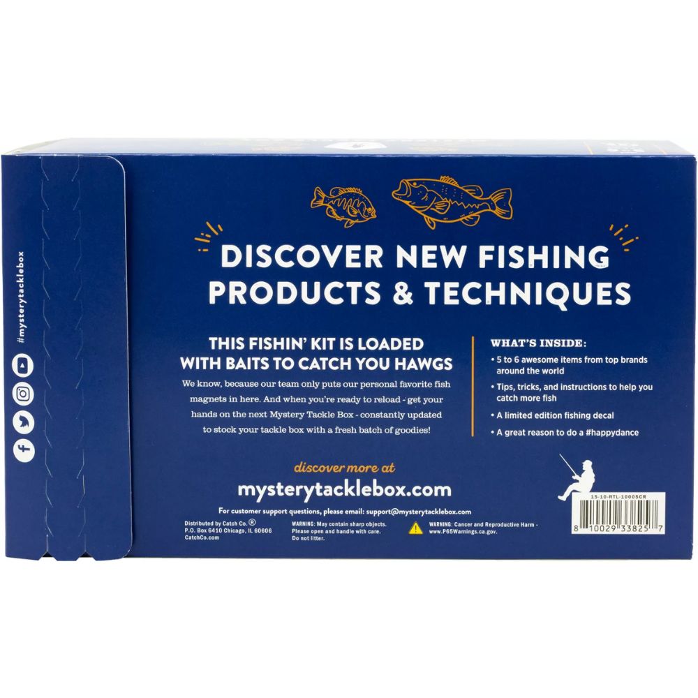 Mystery Tackle Box Ice Fishing Kit
