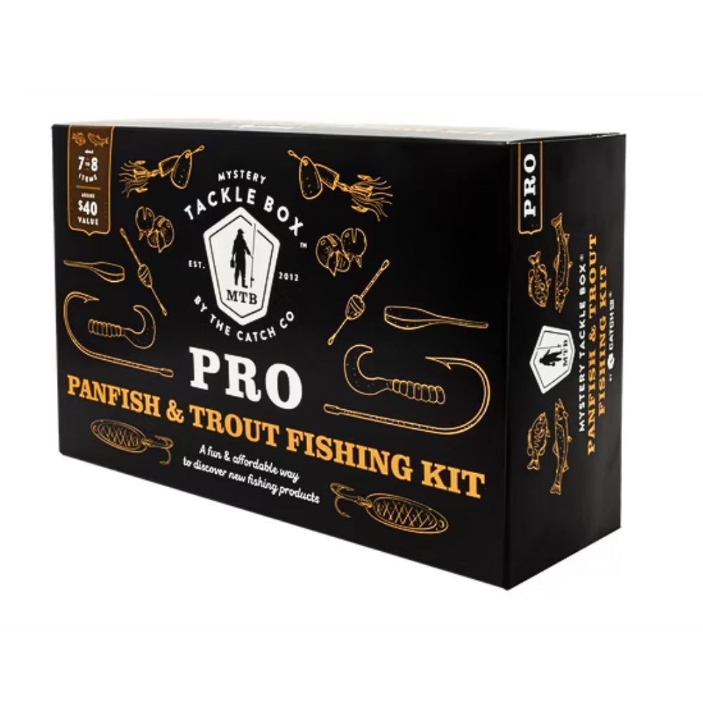 Mystery Tackle Box Pro Panfish & Trout Fishing Lure Kit