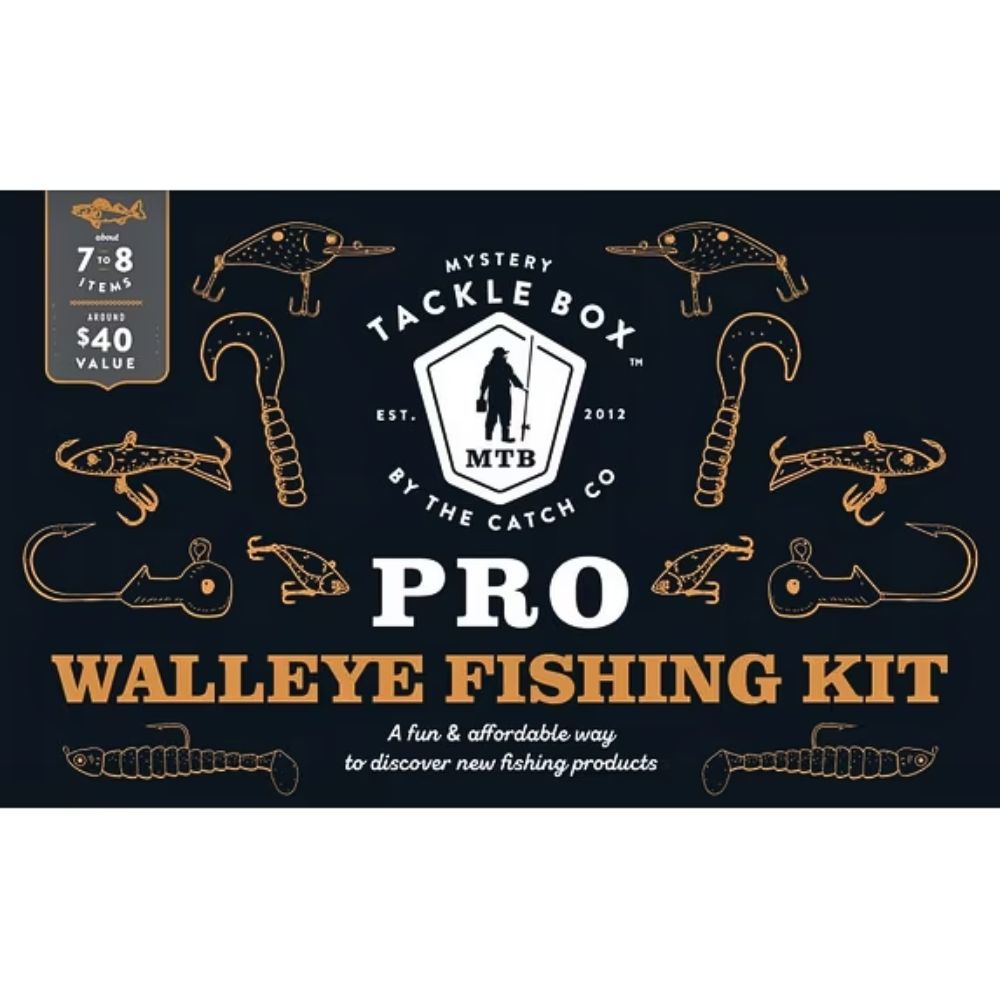 Mystery Tackle Box Pro Walleye Fishing Lure Kit