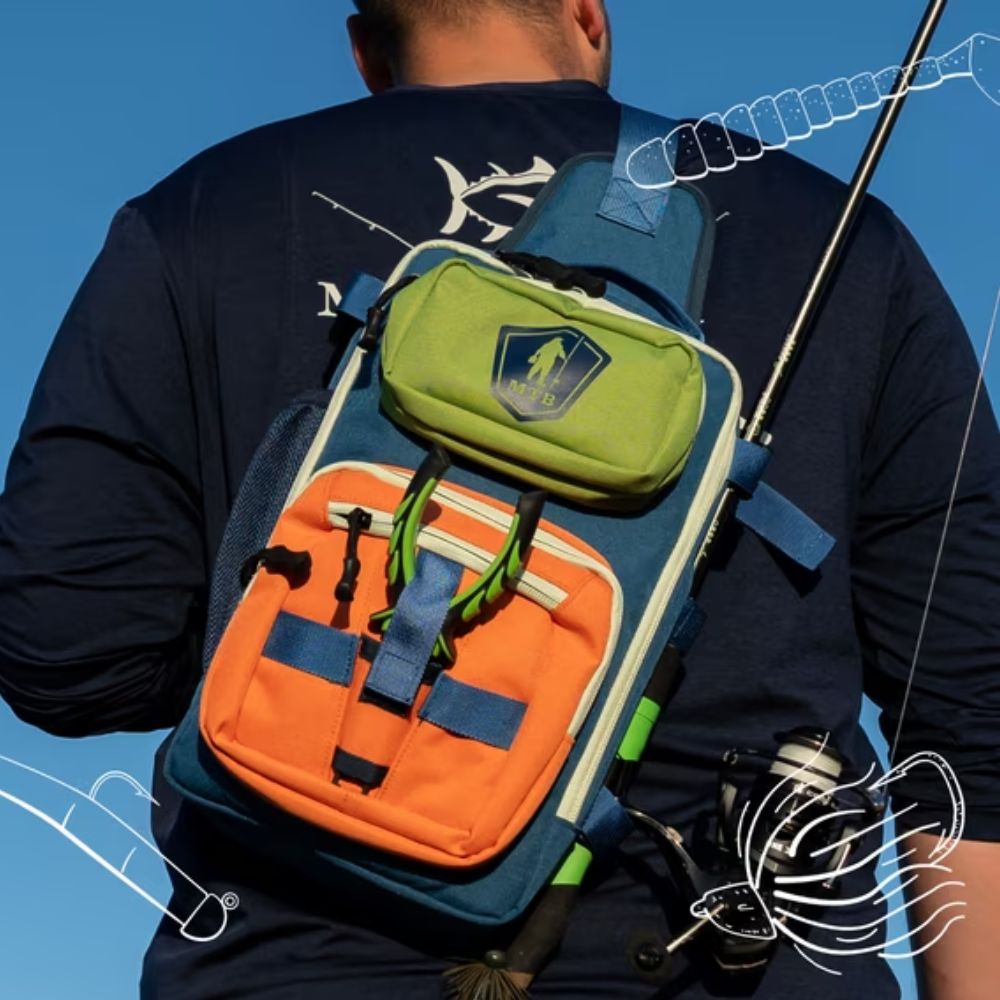 Mystery Tackle Box Tackle Trekker Sling Fishing Lure Kit Multi-Color