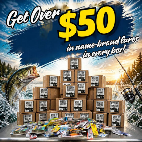 Mystery Tackle Box - Over $50 worth of Name Brand Lures in Every Box!