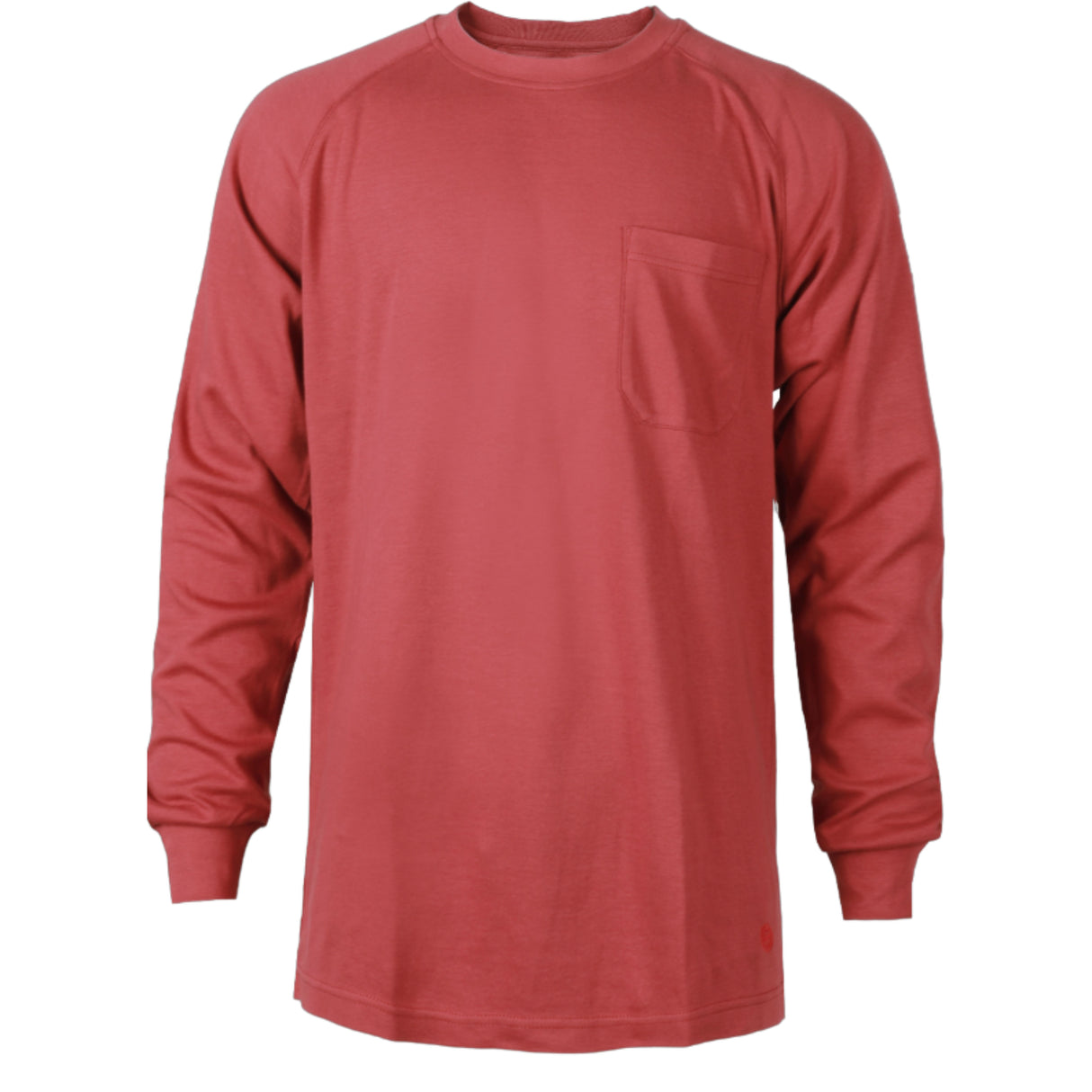 NKE FR Skull Graphic L/S Tee Burgundy