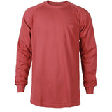 NKE FR Skull Graphic L/S Tee Burgundy