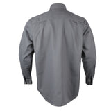 NKE FR Shield Ripstop  Work Button Shirt Grey