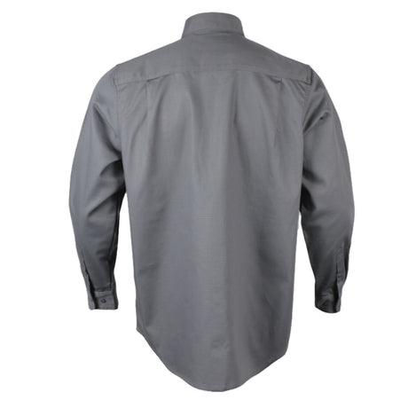 NKE FR Shield Ripstop  Work Button Shirt Grey