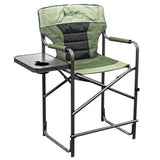 Macho High View Director's Chair W/ Side Table - Green