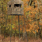 Ol' Man 12' Fortress Deluxe Quad Pod with Blind Enclosure