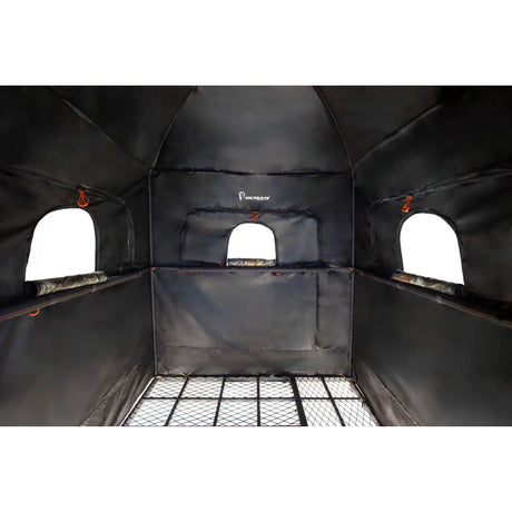 Ol' Man 12' Fortress Deluxe Quad Pod with Blind Enclosure