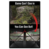 Primal Harvester One Way See Thru Deluxe Blind POAB-747