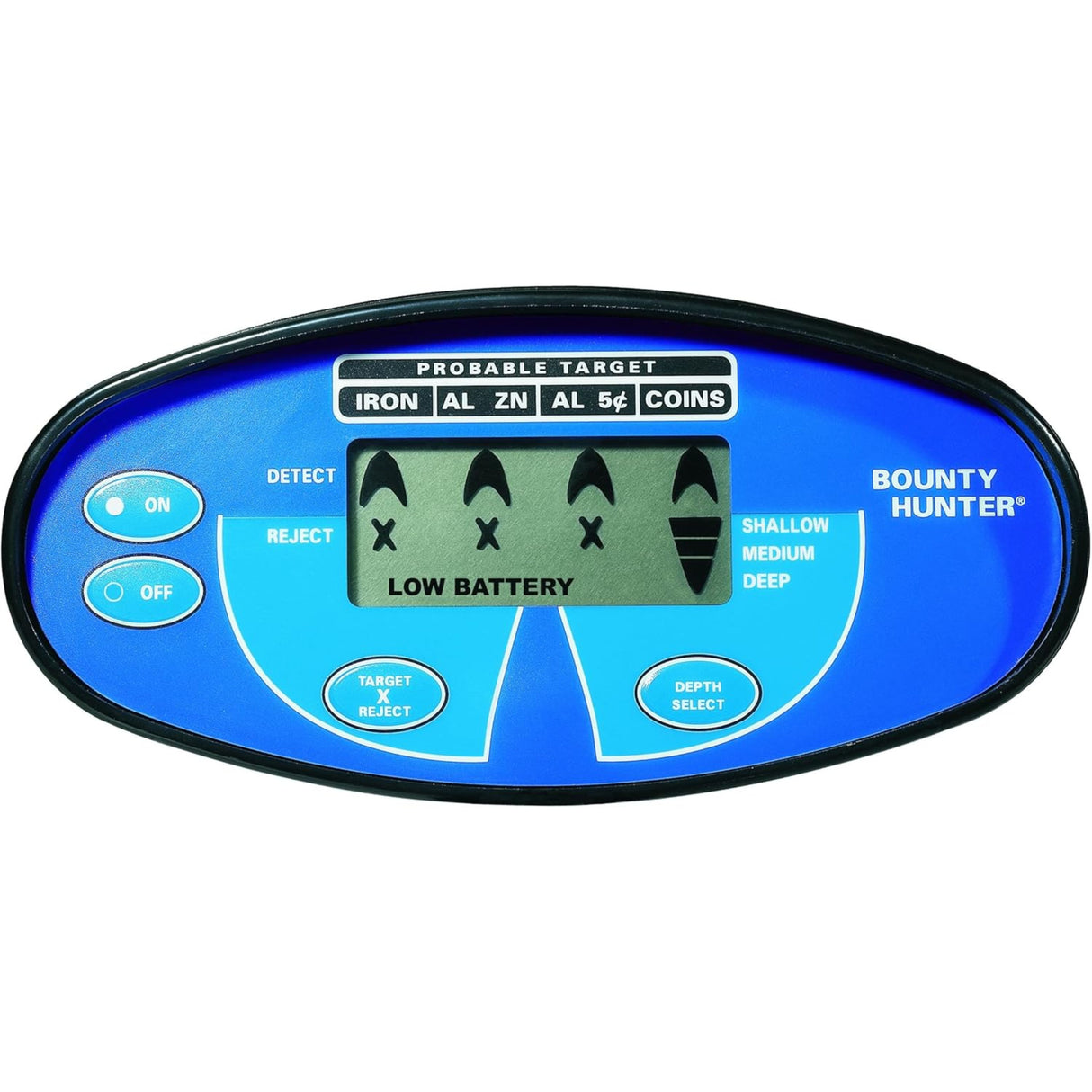 Quick Silver Metal Detector with pinpointer
