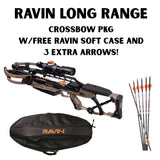 Ravin LR Long Range w Adjustable Turret Scope kit soft case package A