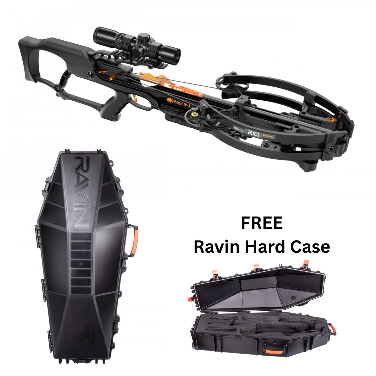 Ravin R10 Black Crossbow Pkg w/Free Hard Case