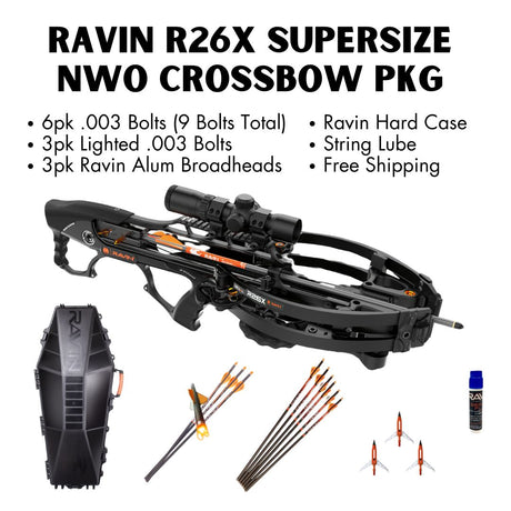 Ravin R26X NWO SUPERSIZE Crossbow Pkg