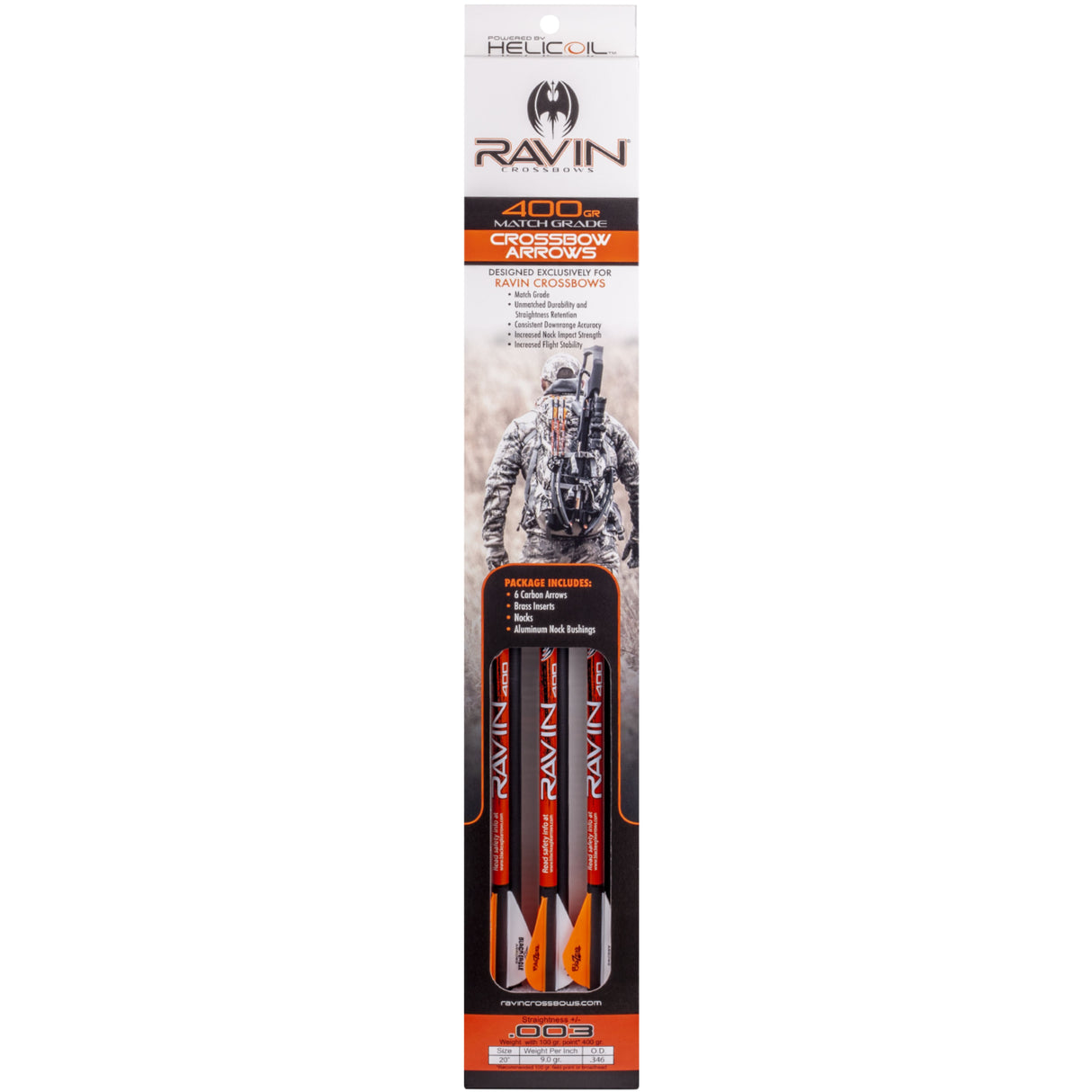 Ravin Arrows 400gr. 6 PK .003 - R138