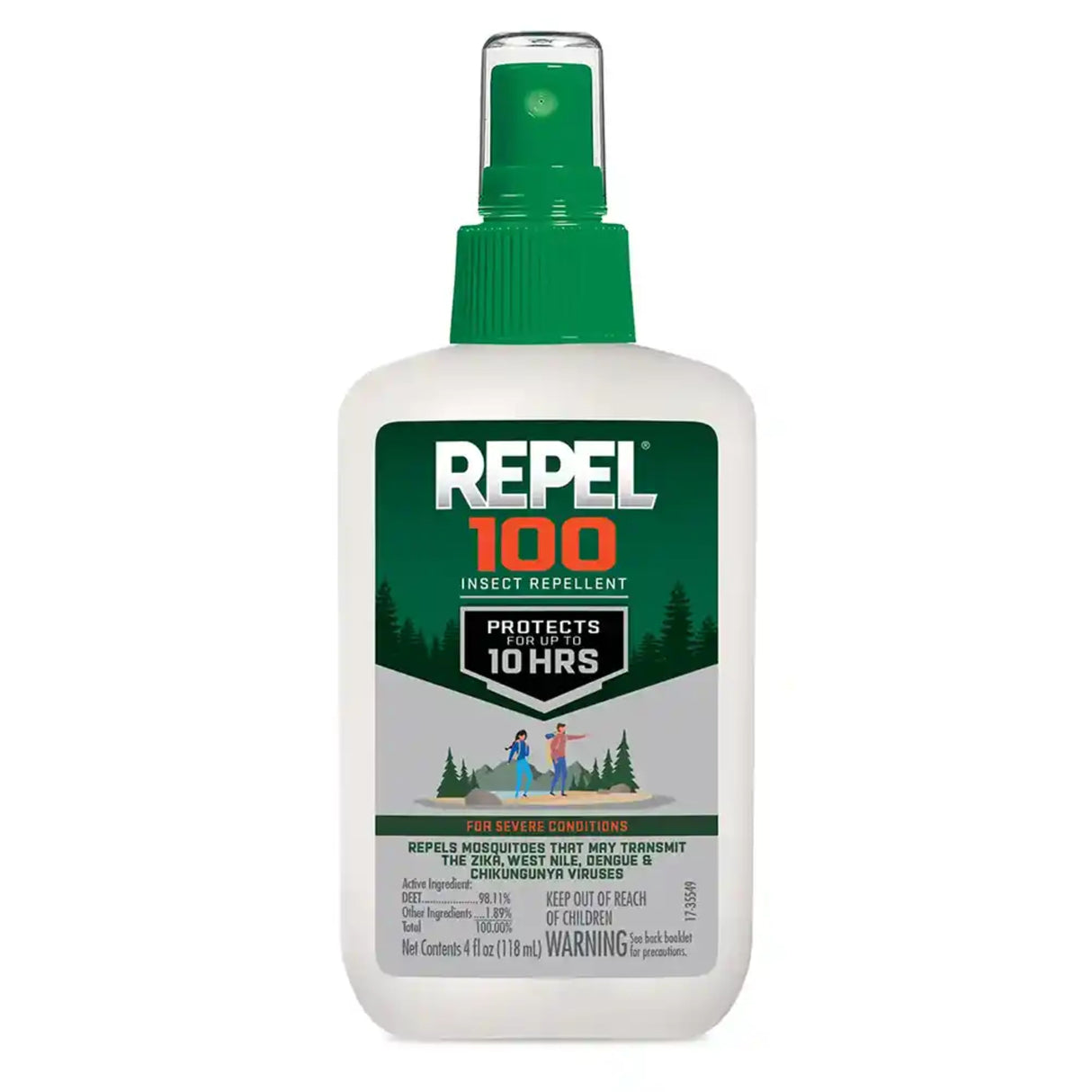Repel 100 Insect Repellent Pump Spray 98.11% DEET