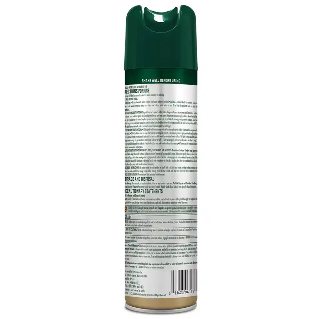 Repel Permethrin Clothing & Gear Repellent Aerosol