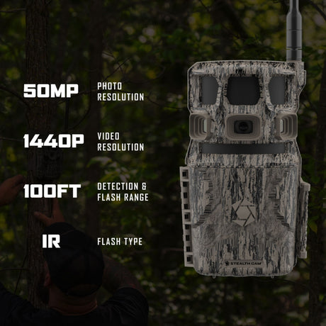 Stealth Cam Revolver Pro 3.0 360° Cellular Trail Camera STC-RVLRP3C