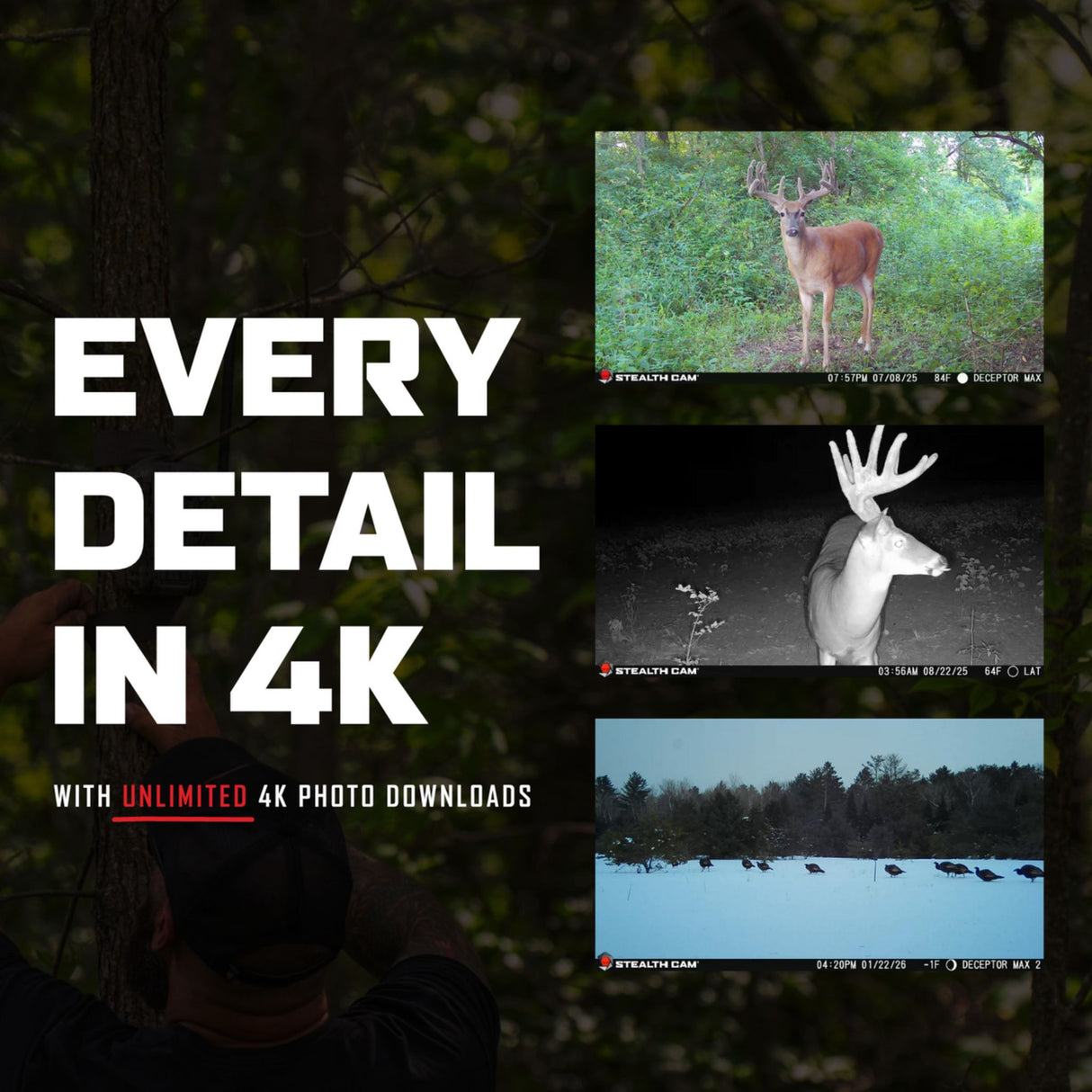 Stealth Cam Revolver Pro 3.0 360° Cellular Trail Camera STC-RVLRP3C