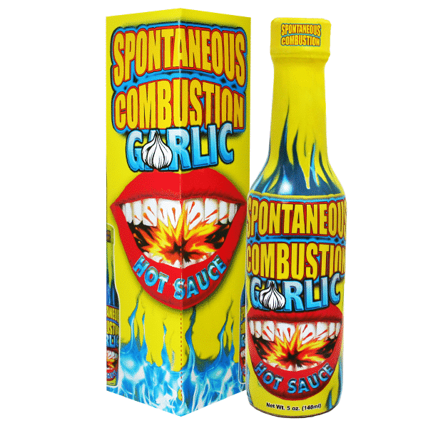 Ass Kickin' Spontaneous Combustion Garlic Hot Sauce
