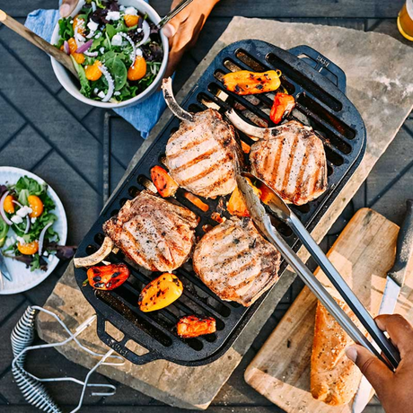 Seasoned Sportsman's Pro Cast Iron Grill