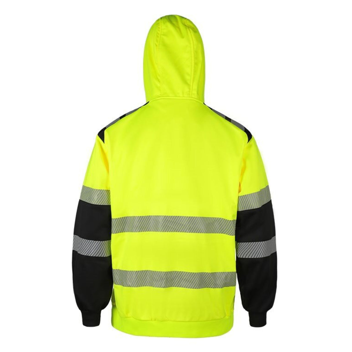 NKE Safety Polyester Hi-Viz Zip Hoodie