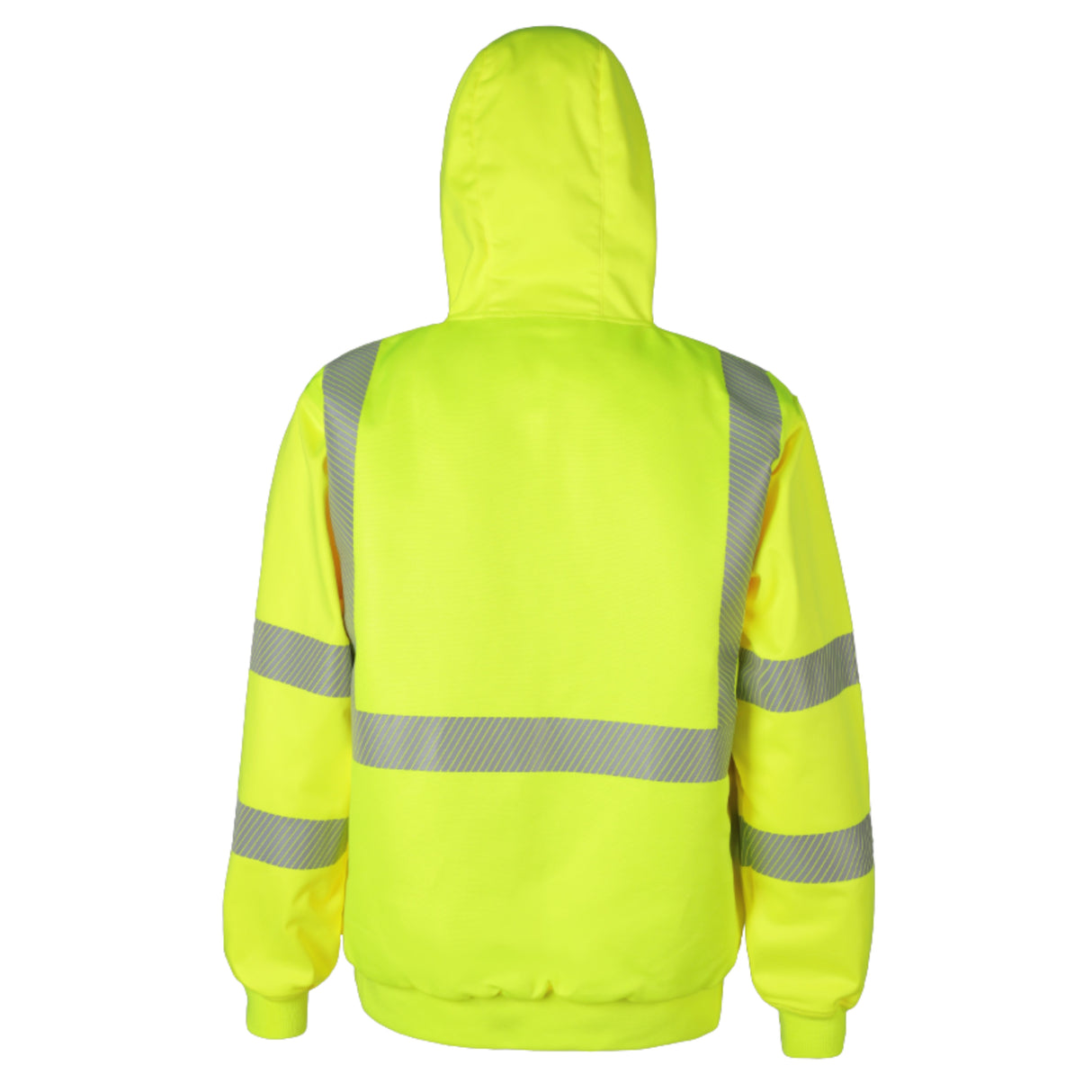 NKE Hi-Vis Full Zip Hoodie Yellow
