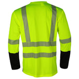 NKE L/S Reflective Shirt Segmented- Yellow