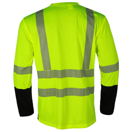 NKE L/S Reflective Shirt Segmented- Yellow