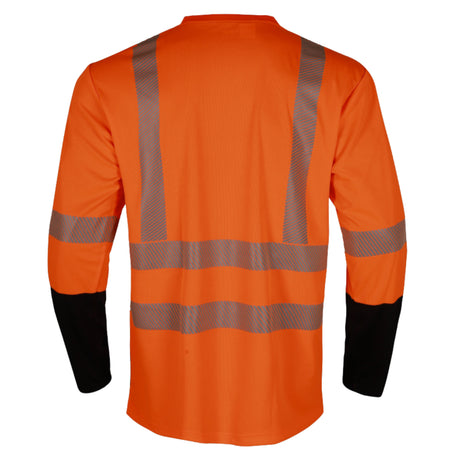 NKE L/S Reflective Shirt Segmented- Orange