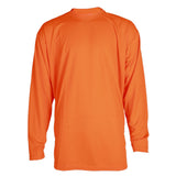 NKE Hi-Vis Long Sleeve Safe-Shirt Light Weight - Orange