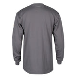 NKE Fire Resistant Henley Men's L/S Grey Shirt
