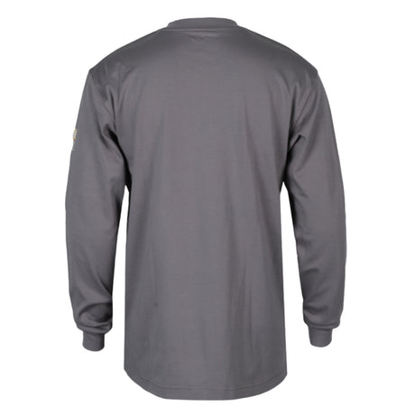 NKE Fire Resistant Henley Men's L/S Grey Shirt