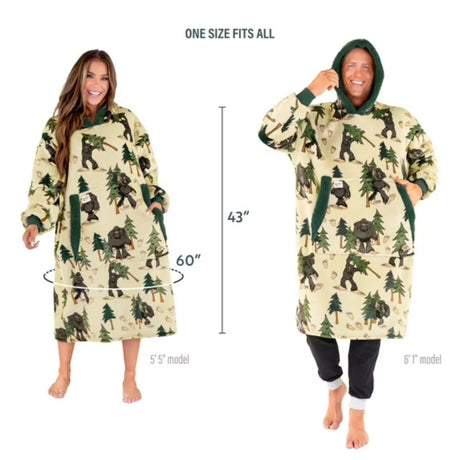 Sasquatch Blanket Hoodie