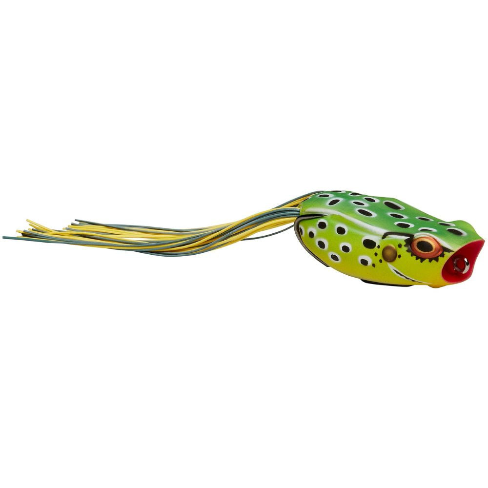 Savage Gear DC Popping Frog Green Leopard 1 2.3" 1/2 oz 3/0
