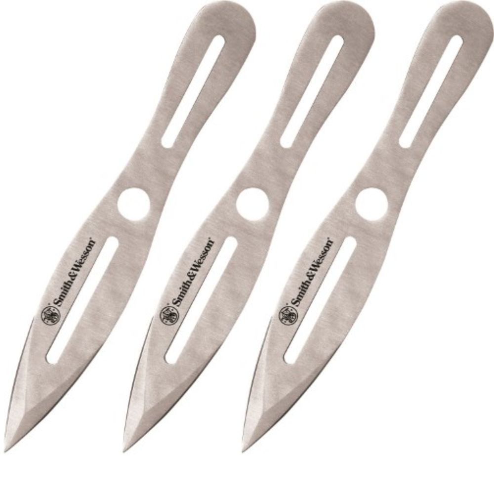 Smith and Wesson Bullseye Throwing Knives 10" 3pk
